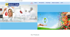 Desktop Screenshot of 5mbiotechindia.com
